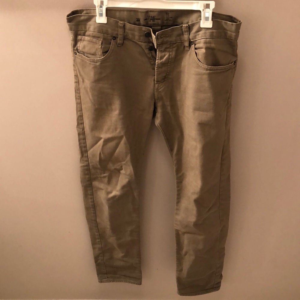 H&M tan jeans